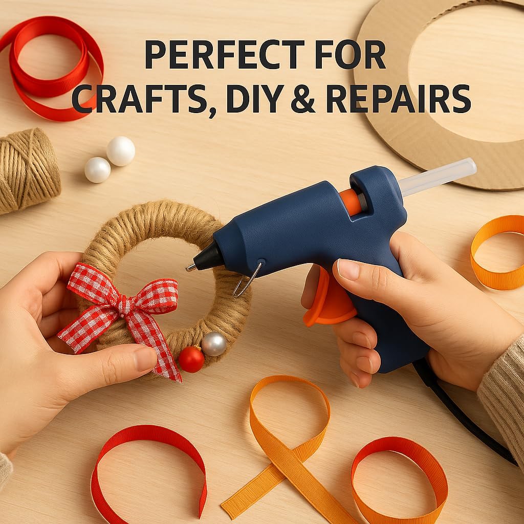 Rayverion Mini Hot Glue Sticks 4” x 0.28” – Strong Bond for Craft, DIY and Home Repairs Compatible with Mini Glue Guns 30 Count Pack