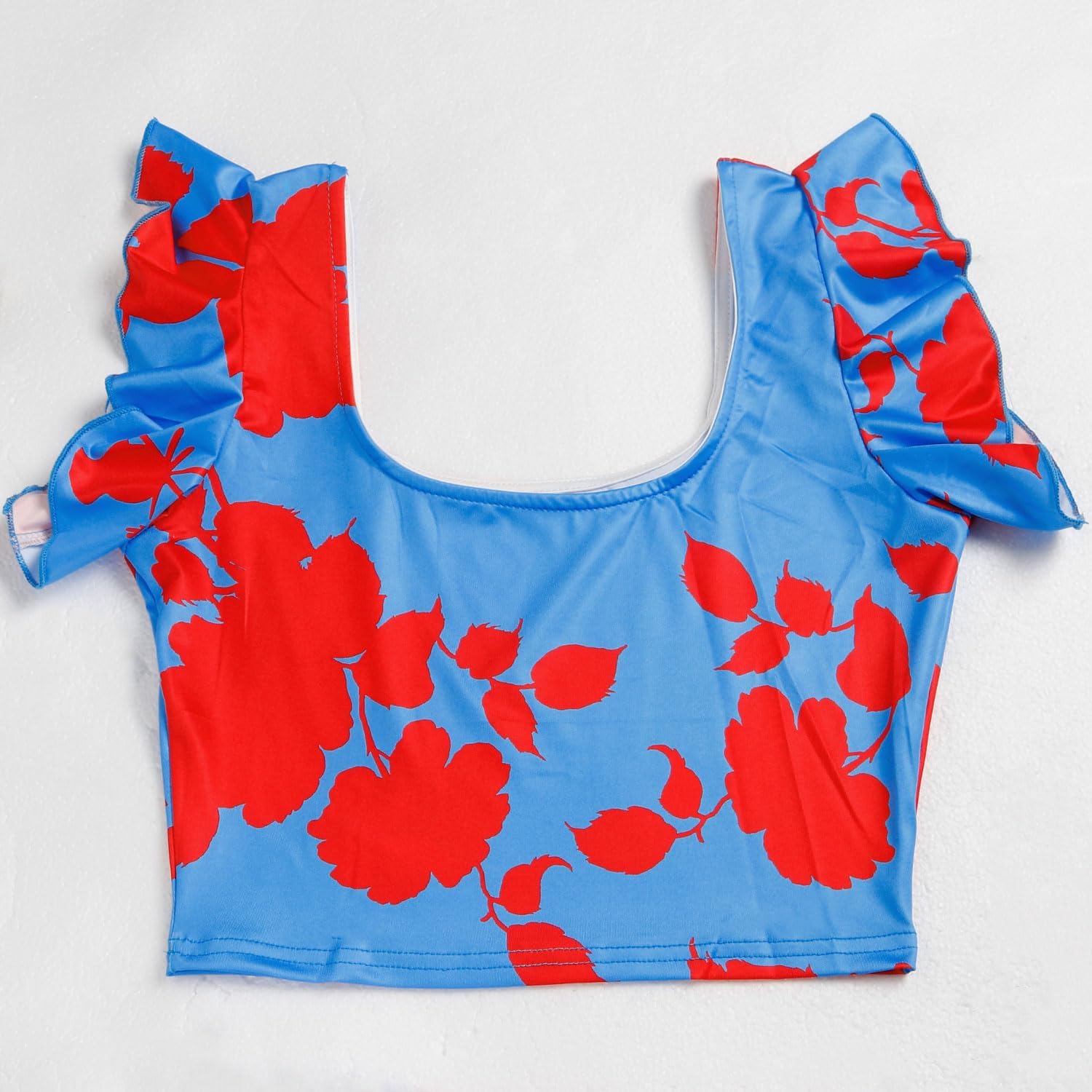 2 Piece Skirt Sets for Women Outfits Floral Sleeveless Tank Top High Waist Long Maxi Skirts Vacation Dress - Image 4