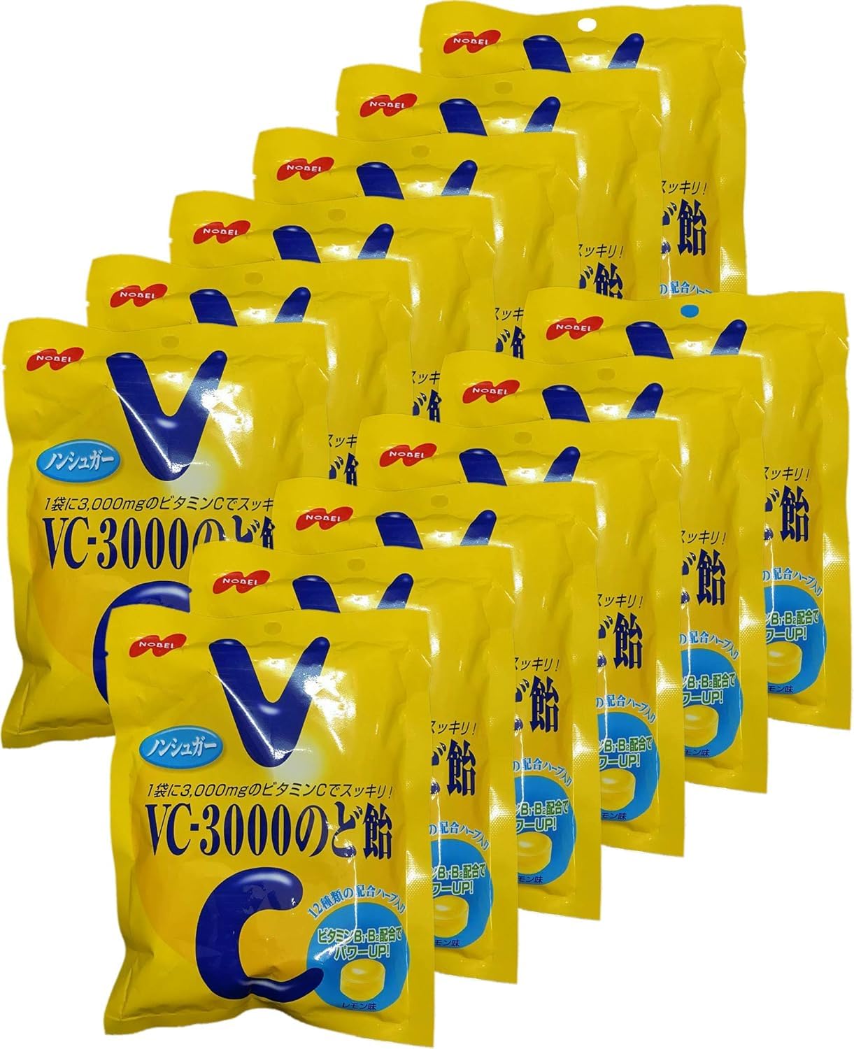 Amazon.com : Nobel VC-3000 Nodo Ame (3.17oz) (12pack) : Health