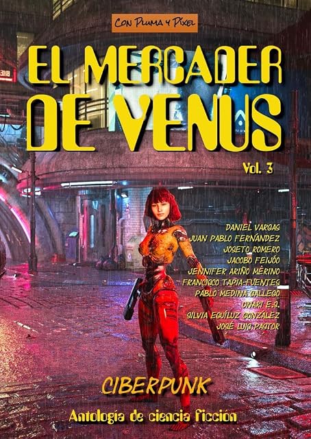 Portada de El Mercader de Venus Vol. 3: Ciberpunk