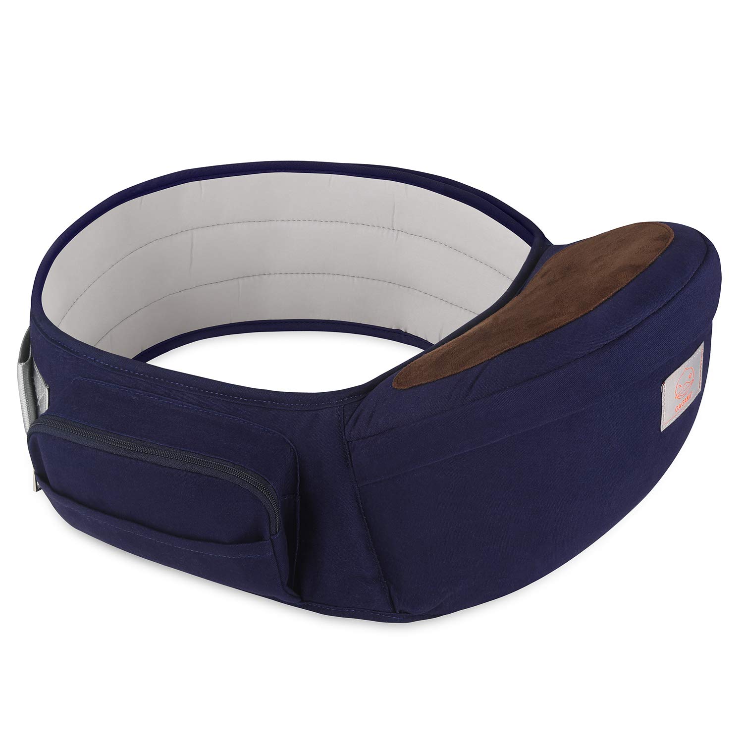 GAGAKU Baby Hüftsitz Leichte Taille Hocker 4 Tragepositionen für Kinder 0-36 Monate Neugeborenes - Blau