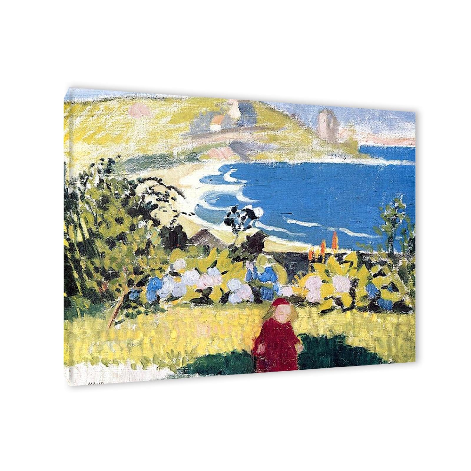Ogród, Maurice Denis, wydruki, słynny plakat, reprodukcje obrazów olejnych, druk Giclee na płótnie - klasyczne płótno, obrazy ścienne do dekoracji salonu, 30 x 40 cm, oprawione