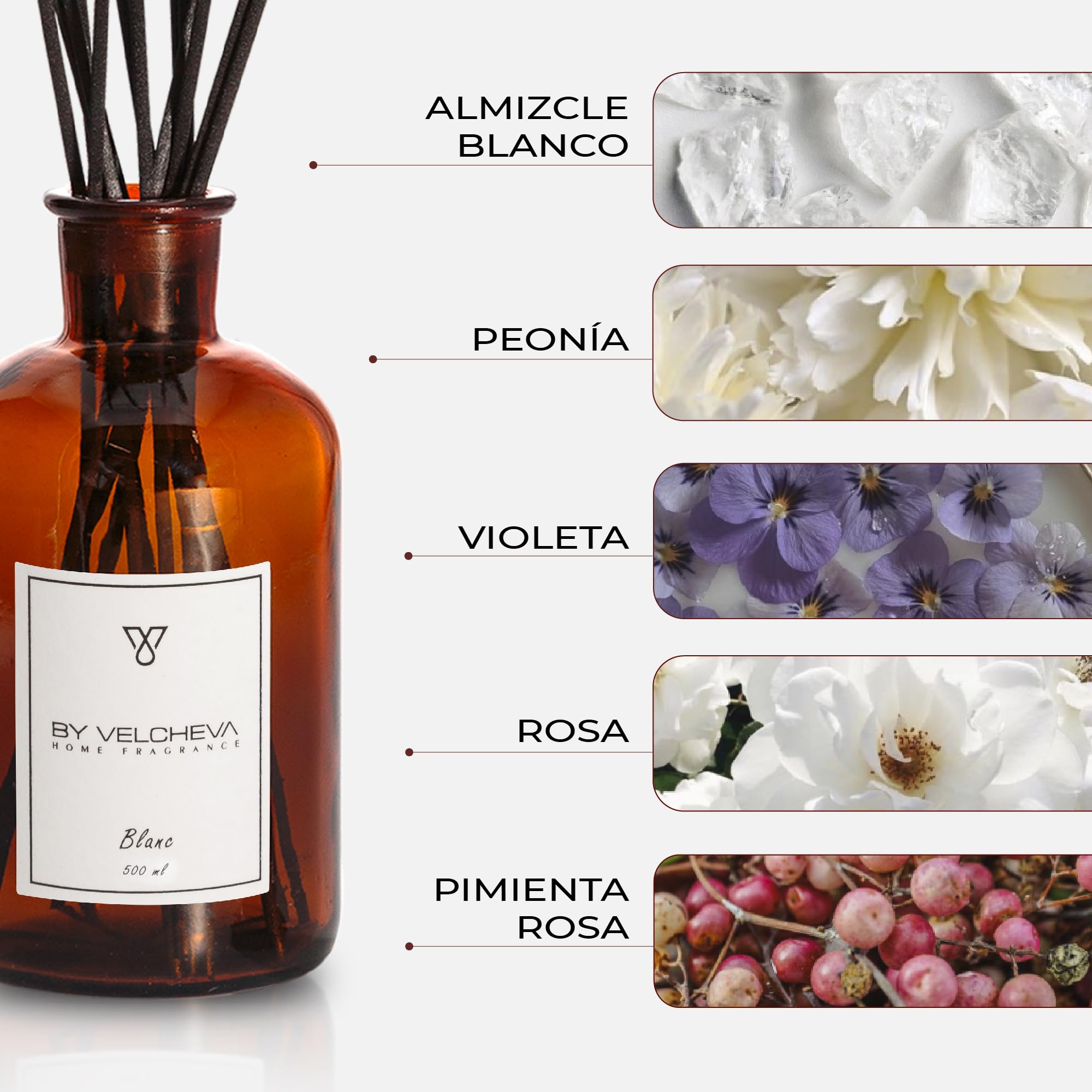 ı Deodorante mikado BLANC ı Niche profumo ı 500 ml