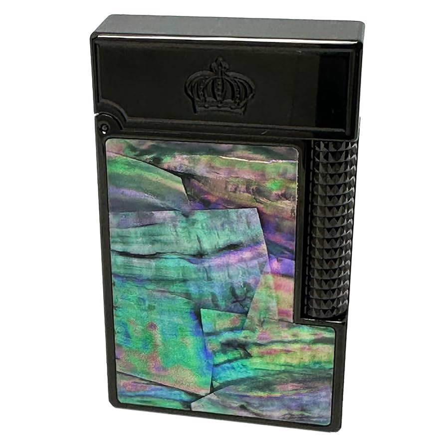 Amazon.co.jp: Caloriesガスライター 天然貝殻ライター快音