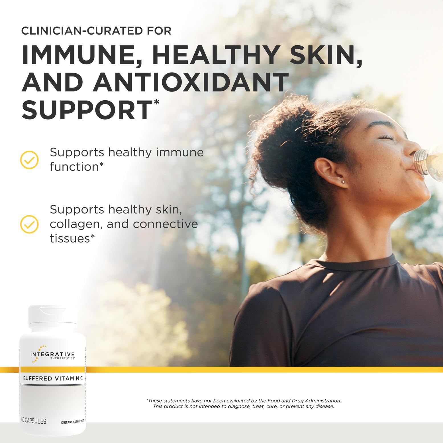 Integrative Therapeutics Buffered Vitamin C 1,000mg, 60 Capsules — Amazon image 2