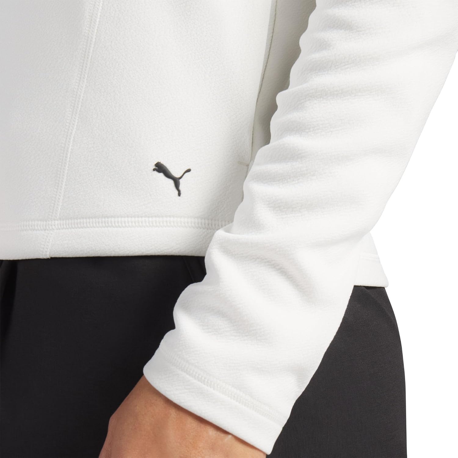 PUMA womens Pure Textured Fz Golf Jacket - Image 3