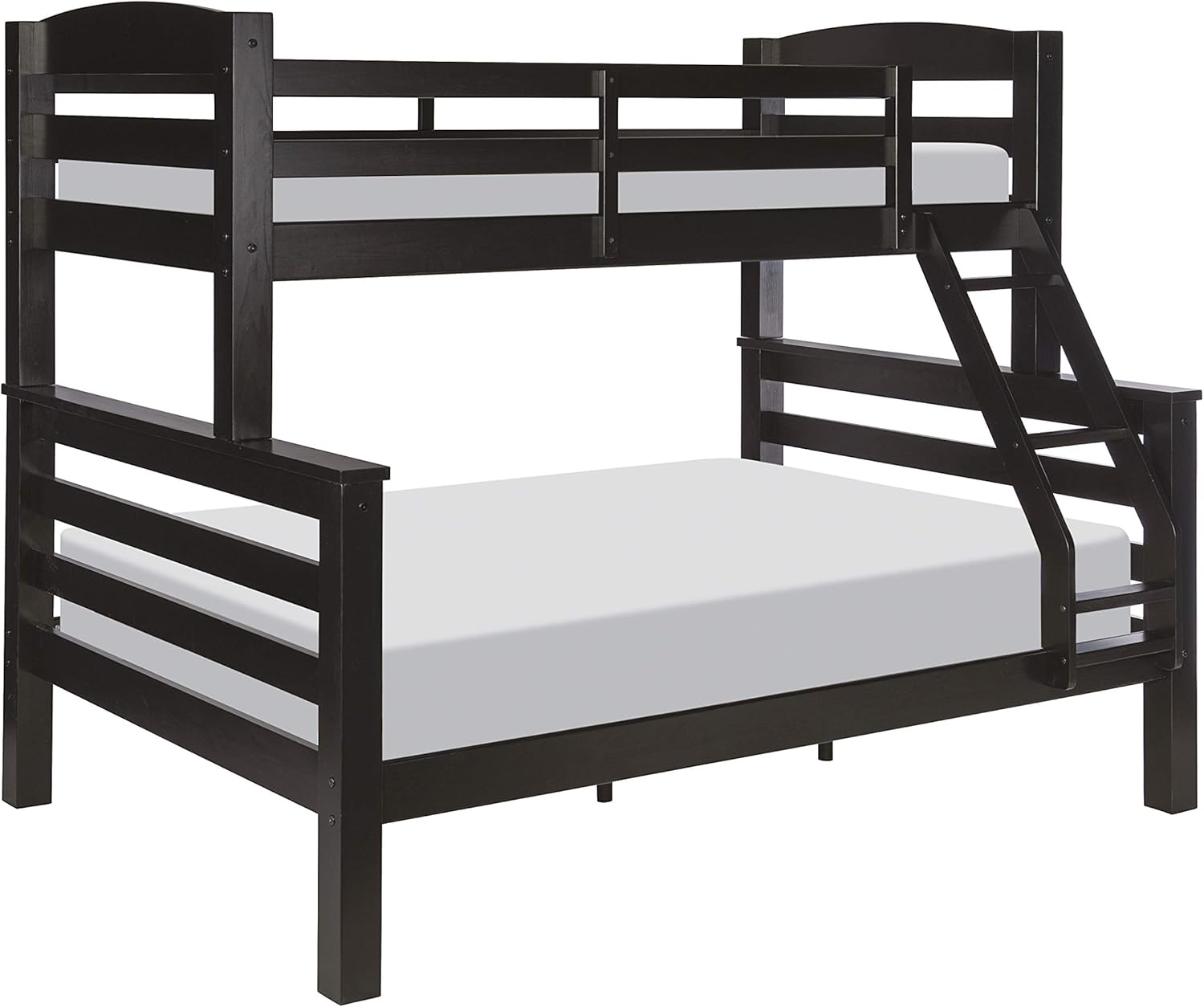 Powell Black Bunk Bed, Twin/Full