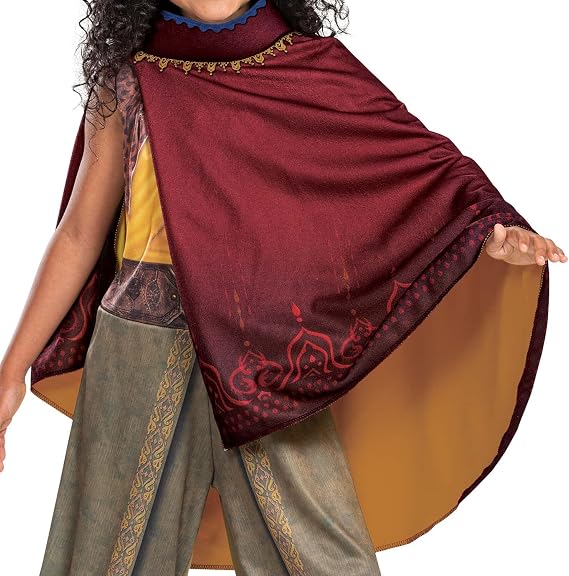 Raya Costume for Girls, Deluxe Official Disney Raya and the Last Dragon Costume, Child Size Extra Small (3T-4T)
