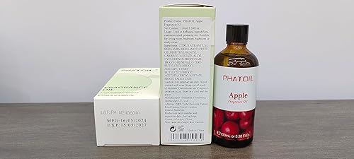 Miniatura 8 de PHATOIL Aceites aromáticos de manzana de 3.38 onzas líquidas para aromaterapia, aceites esenciales para difusores para el hogar, perfectos para