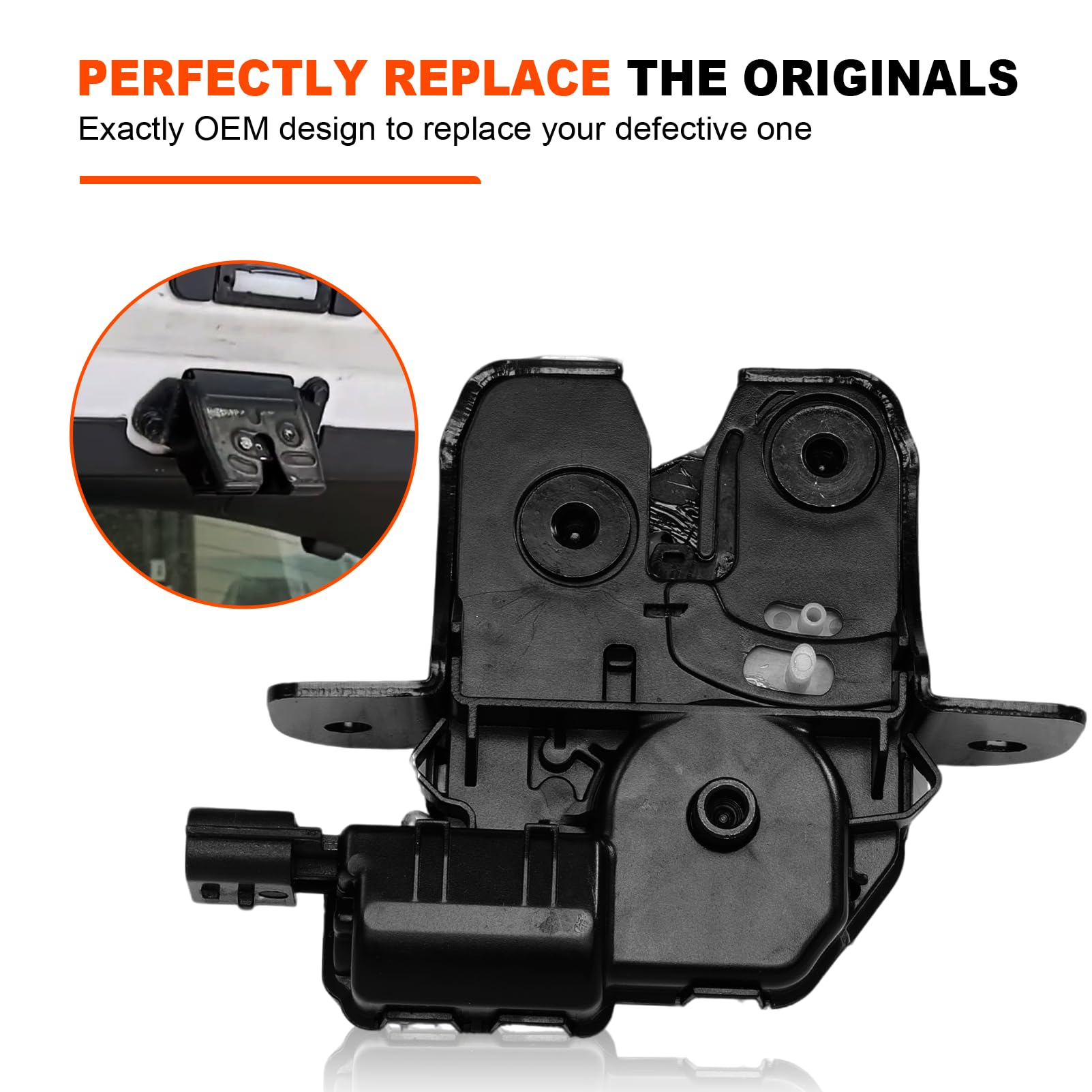La cerradura de puerta trasera 905039428R es compatible con Clio IV, Captur, Logan, Sandero, Fluence, Megane III y Coupé. El candado de portón trasero 846307169R también es compatible.