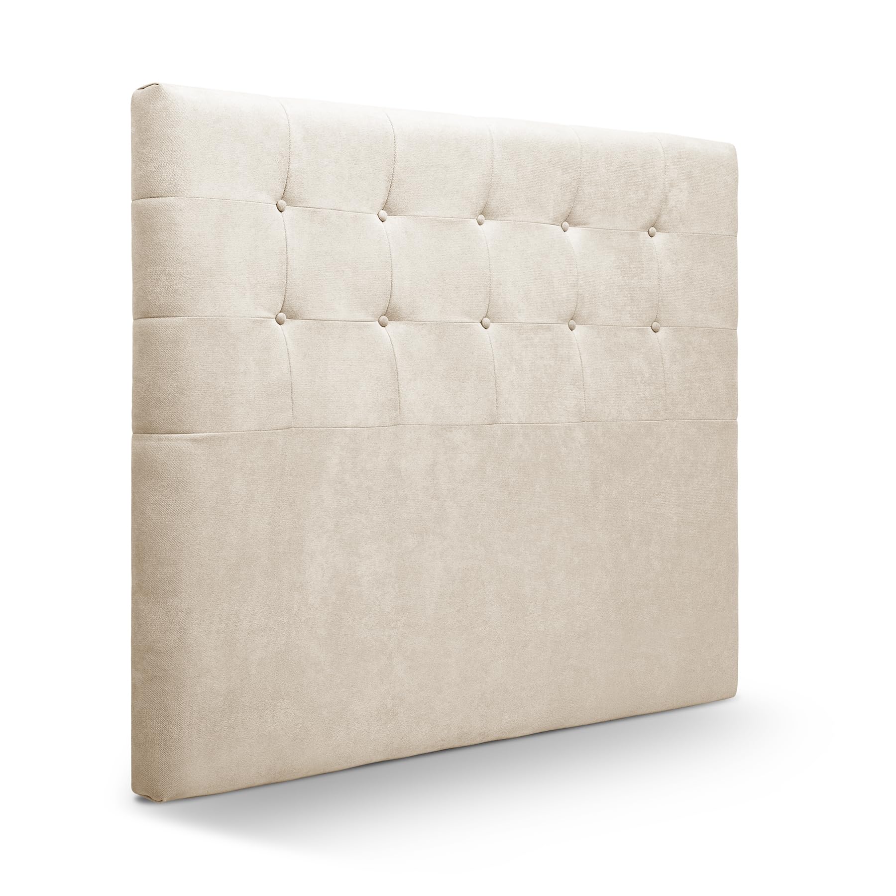 SUENOSZZZ-ESPECIALISTAS DEL DESCANSO Cabeceros de Cama 135 cm. Cabezales de Cama Acolchado Zurich. Cabezal tapizado ACUALINE limpiafacil. Cabeceros de Cama Matrimonio. Color Beige