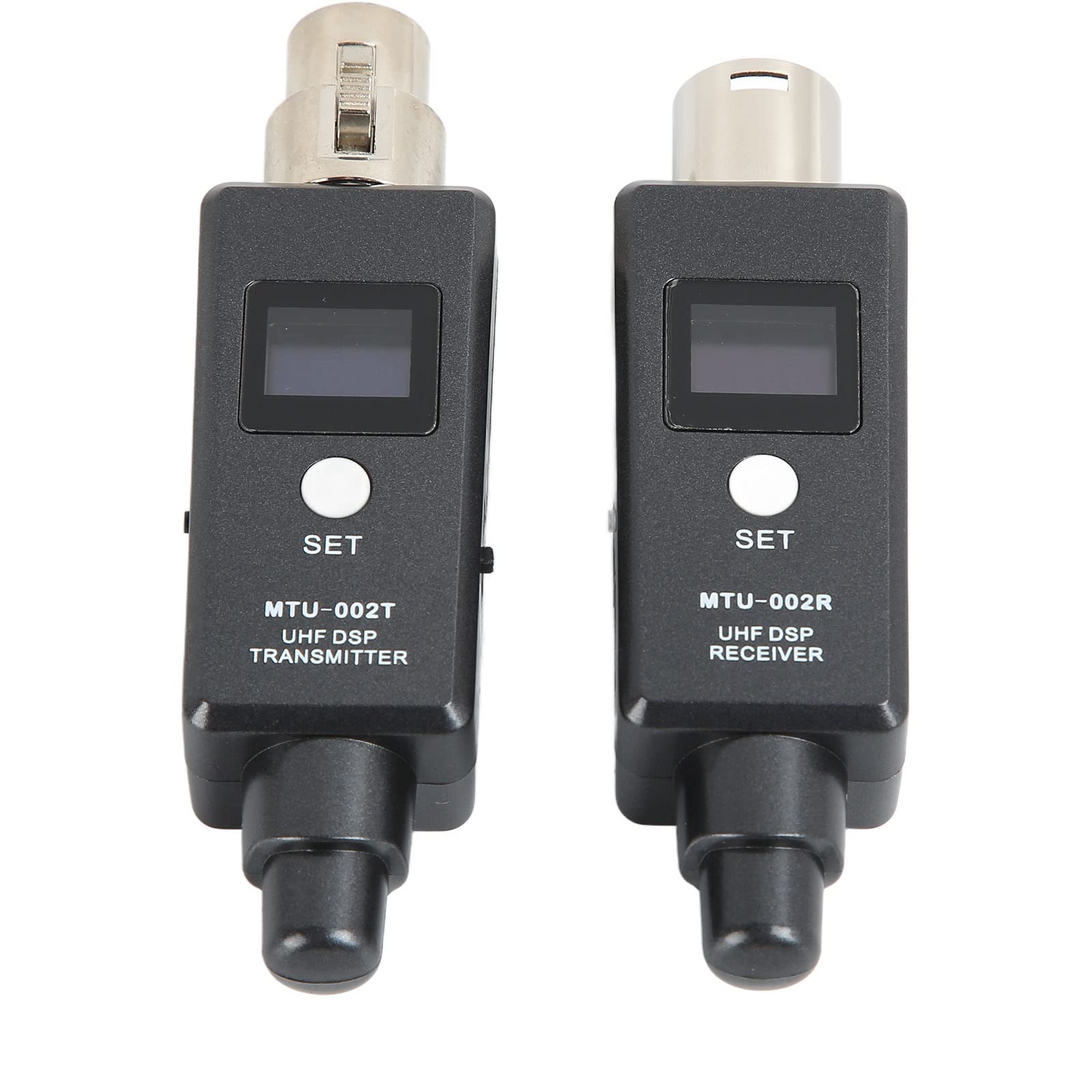 Bezprzewodowy System Mikrofonowy XLR, Dynamiczny Mikrofonowy System Bezprzewodowy U3 2,4 G z Nadajnikiem i Odbiornikiem XLR, Wbudowana Bateria Litowa do Sal, Wesel i Mobilnych DJ-ów