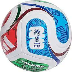 adidas Bola de treinamento Trionda Copa do Mundo 26 da FIFA para adulto unissex branco 38 EU