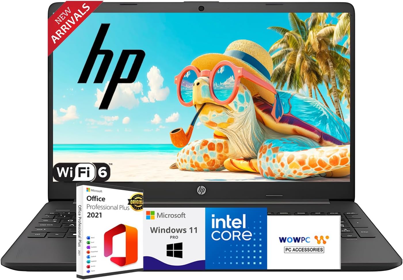 HP business laptop with Office, i5-1235U, 16GB RAM, 1TB SSD