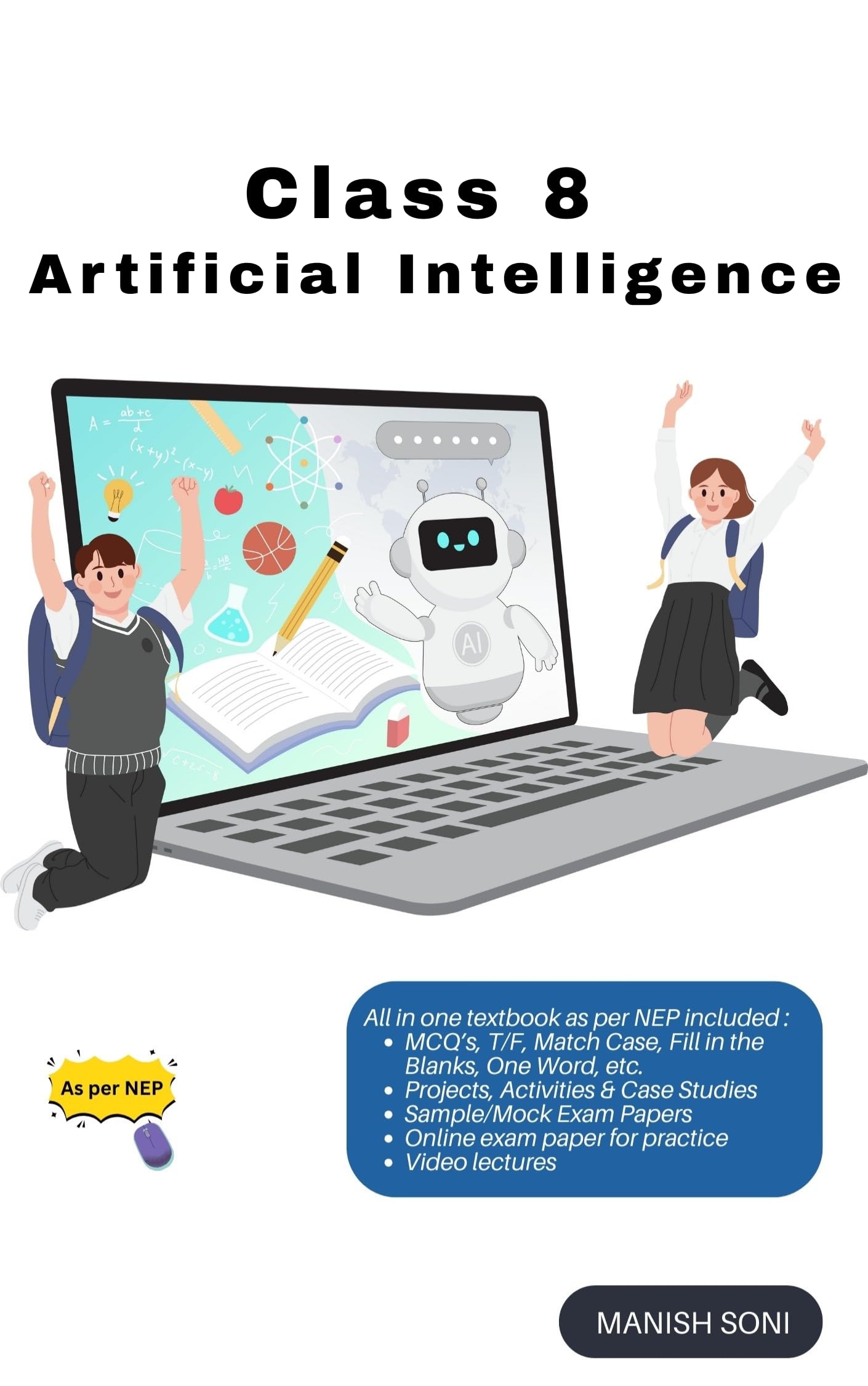 Class 8 Artificial Intelligence Book for eBook Complete Study Guide – Full Syllabus Coverage, Solved & Unsolved Practice Questions, Practice Exercise, Chapterwise Model Test Paper, Video Lectures, Online Test Papers, Mock Test Papers (Email Delivery of eBook in 2 Hours)-image-35