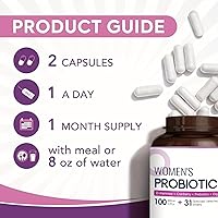 Vista 4 de 60 unidades/paquete de 1 Olor vaginal - Probiótico vaginal, equilibra el valor de pH del cuerpo y el metabolismo normal, bacterias beneficiosas