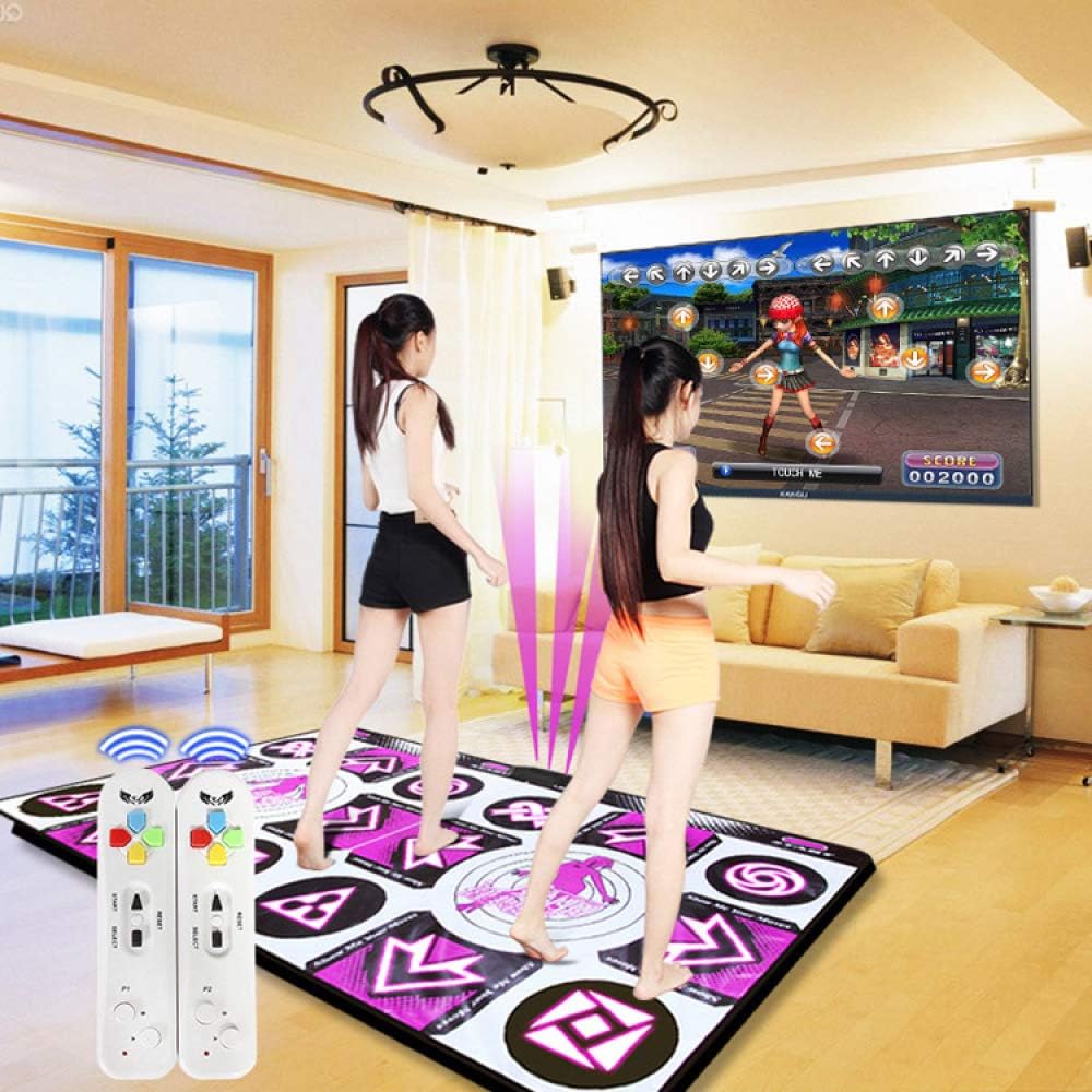 Top Brands QXMEI Thickened Wireless TV Computer Dual-use Somatosensory Double Game Dance Mat 16595CN 50% Off Discount QXMEI Thickened Wireless TV Computer Dual-use Somatosensory Double Game Dance Mat 16595CN