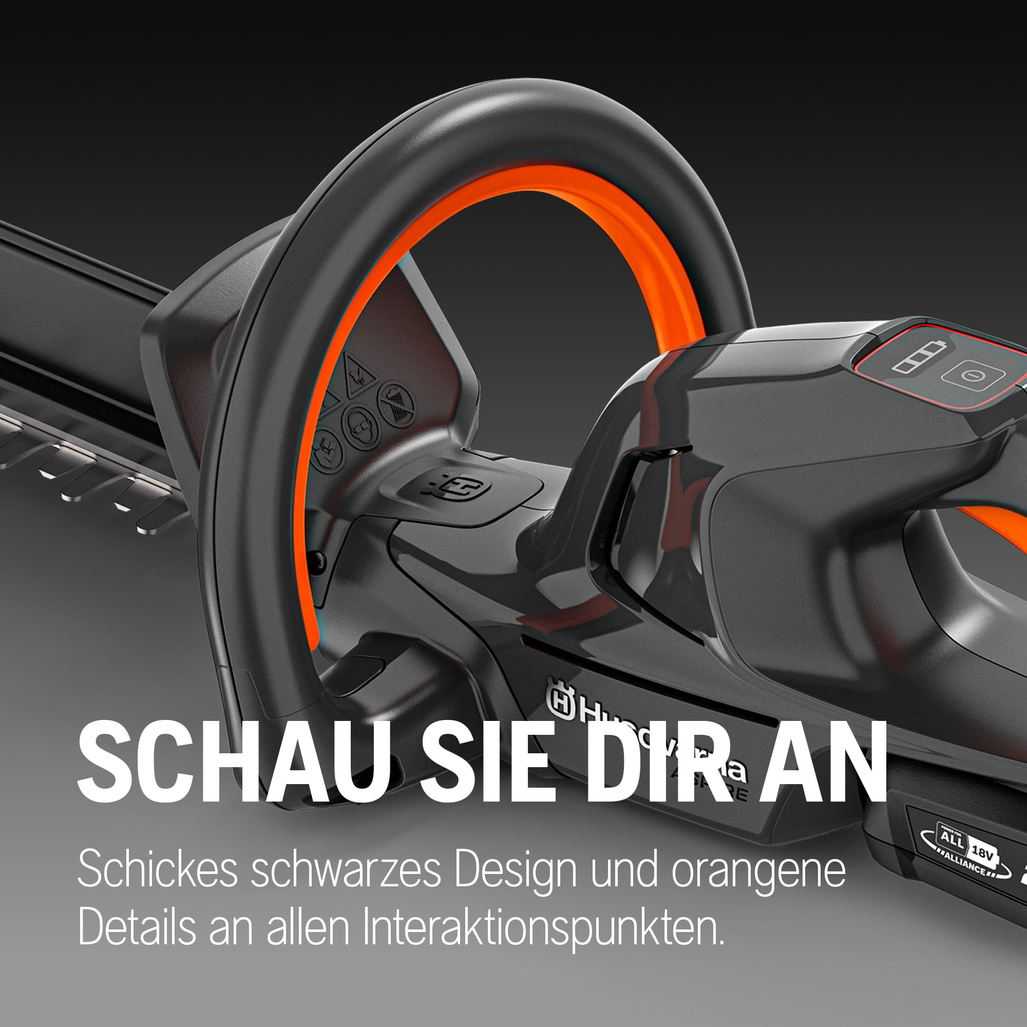 Husqvarna Akku Heckenschere Aspire H50-P4A ohne Akku/Ladegerät