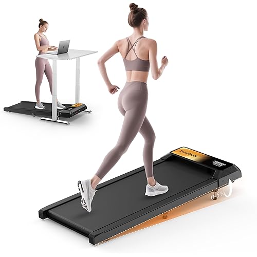 Walking Treadmill Pad with Incline,Walking 2.5HP for Home and Office, 265Lbs Weight Capacity,Treadmill with APP &Remote Control, LED Display