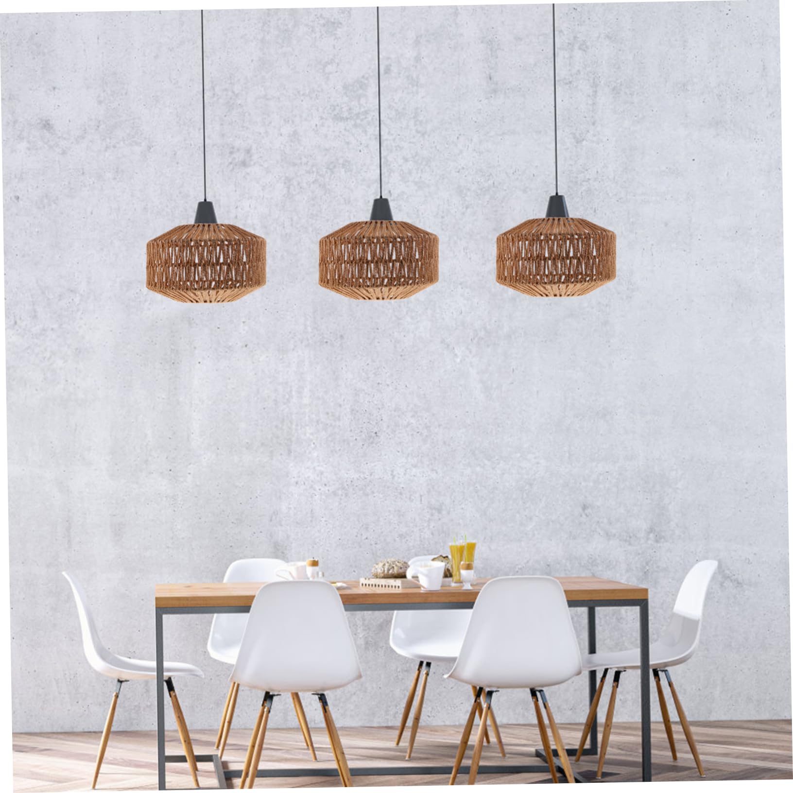 Holibanna Retro Lampenschirm Aus Papier – Vintage Hängeschirm Für Kronleuchter & Wandleuchten, Warmes Licht