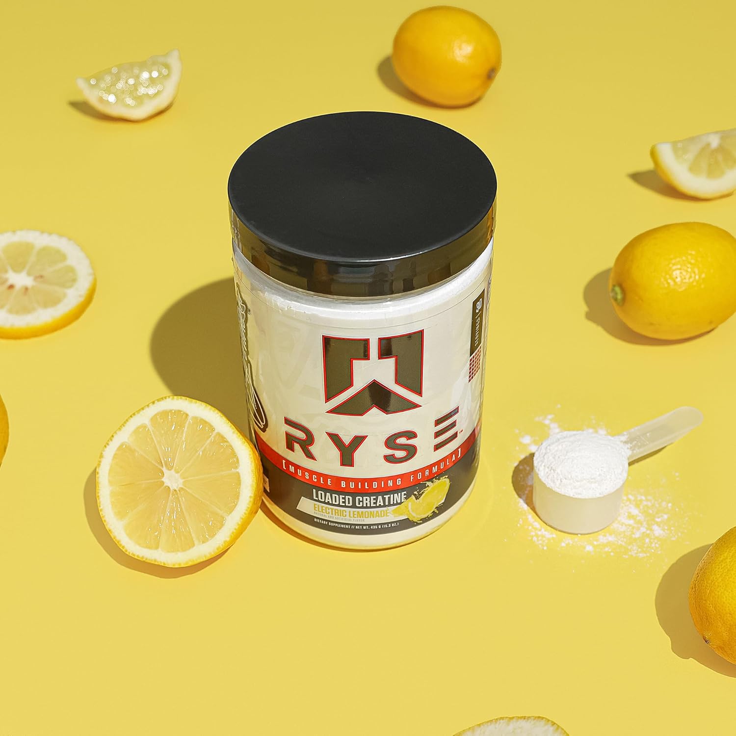 RYSE Loaded Creatine for Men & Women - Electric Lemonade - Muscle Building Formula with 3 Forms of Electrolytes, Betaine Anhydrous and Peak ATP - Strength, Power & Endurance Support - 30 Servings - Image 6