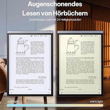 iflytek AINOTE Air 2 E-Ink Tablet, 8.2 Inch Note and E-Paper Tablet, Supernote Writing Tablet with Stylus Pen, Transcription in 14 Languages for Meeting, Learning and Reading, Grey