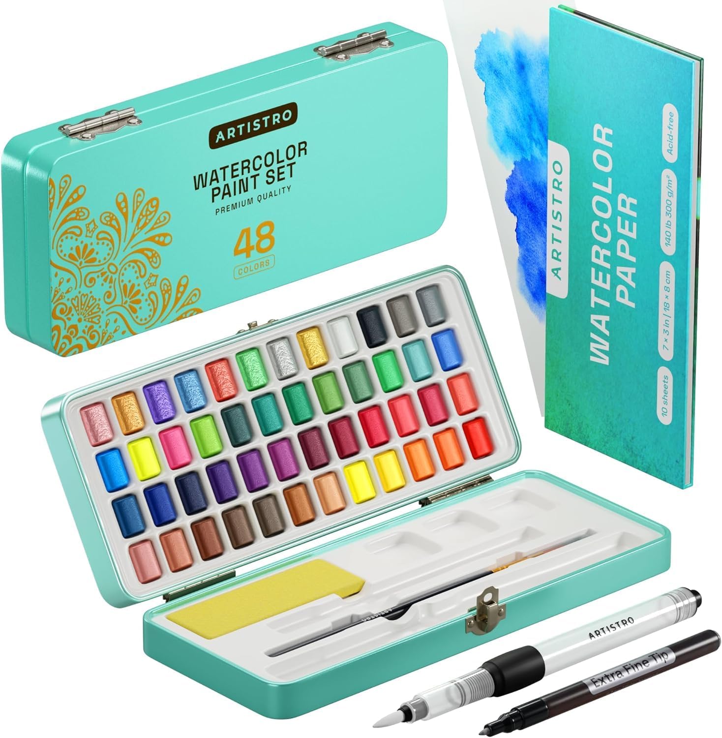 Winsor & Newton Cotman Metallic Aquarellfarbe Bronze – 21 Ml Tube, Hochwertig, Wasserlöslich