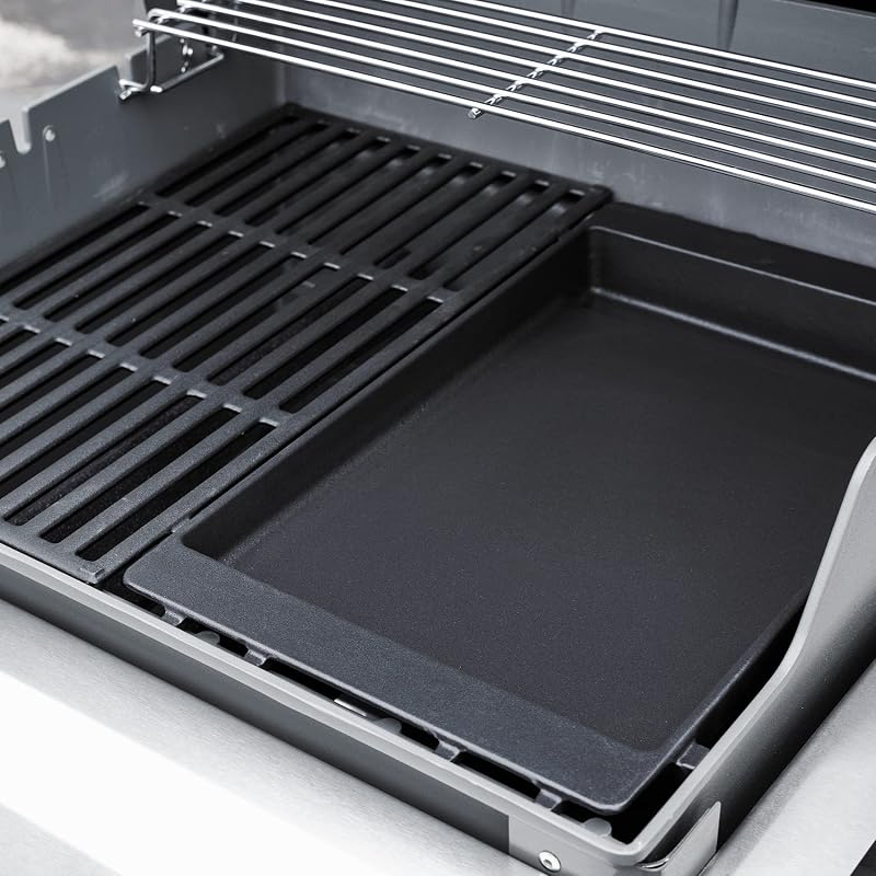 Onlyfire öntöttvas plancha grillezőlap Weber Spirit 200/300 sorozathoz