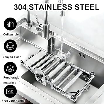Electric Dough Rolling Machine for Bakery, Pizza, Croissant, Stainless Steel Pastry Roller with Adjustable Thickness 2 to 30 Mm Folding Laminator for Bakeries and Pastry