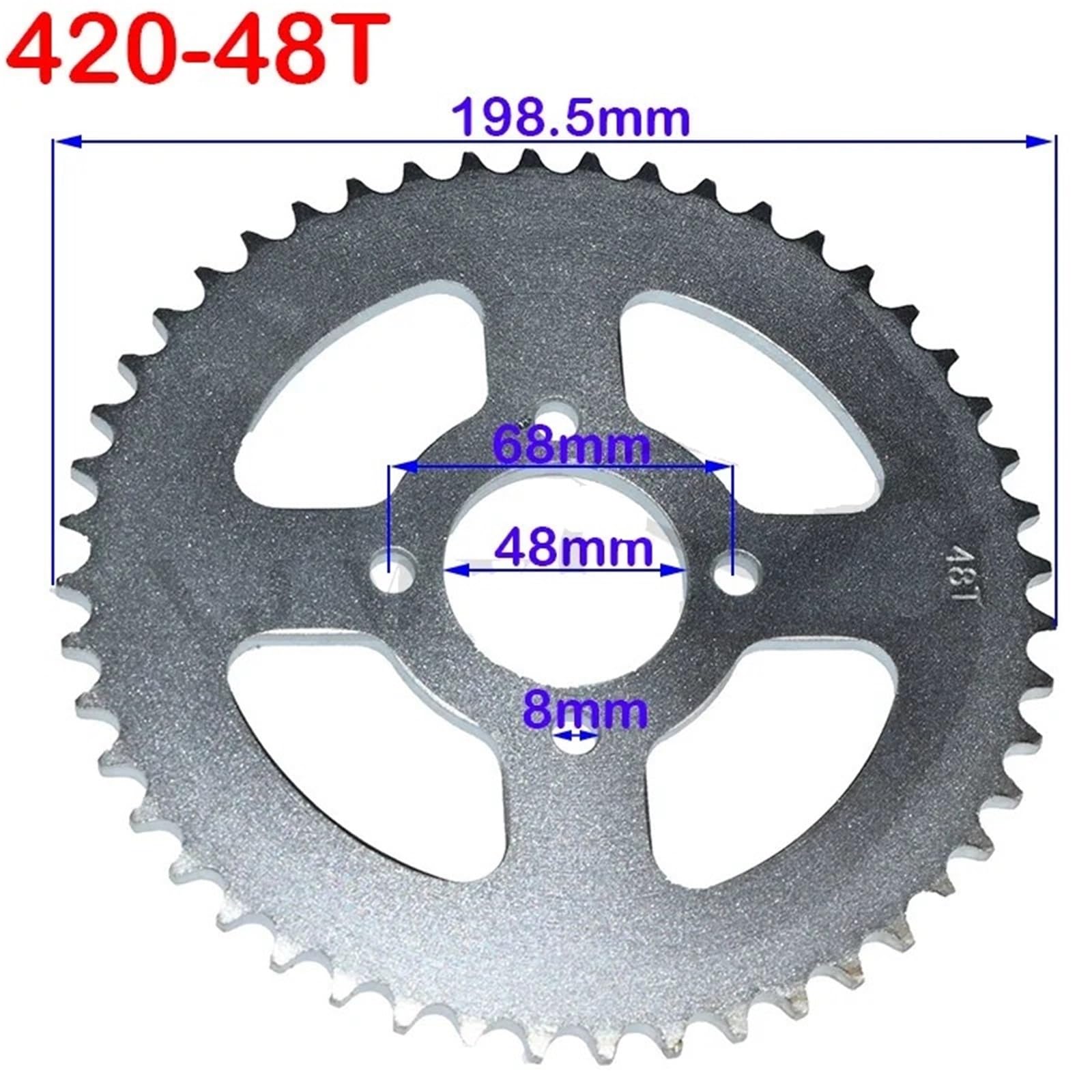 piñón Frontal de Acero Para ATV Quad Pit Buggy Kart