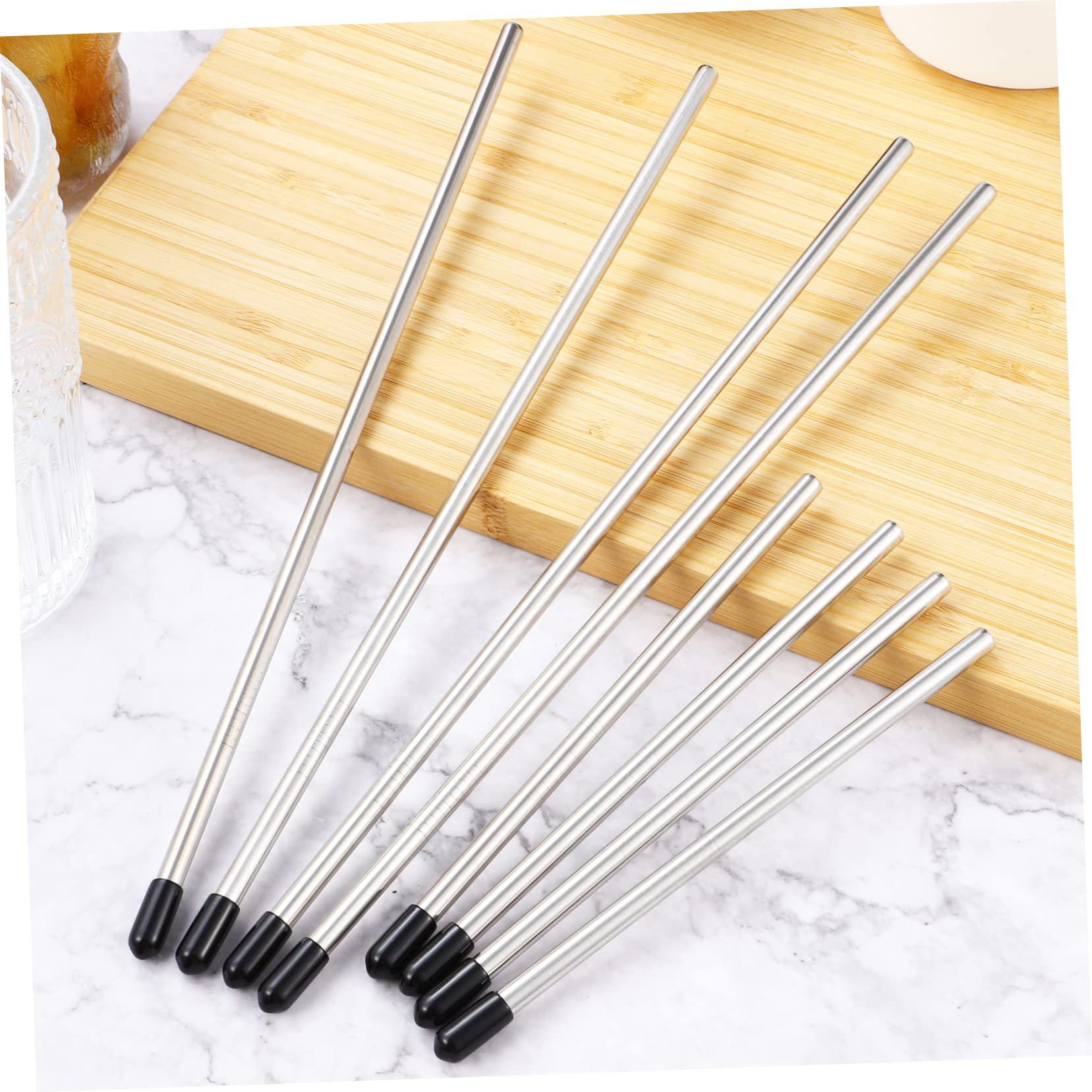 GRIRIW Stainless Steel Dishwasher Insert 8 Bottle Holders Drainer for Soda Glass