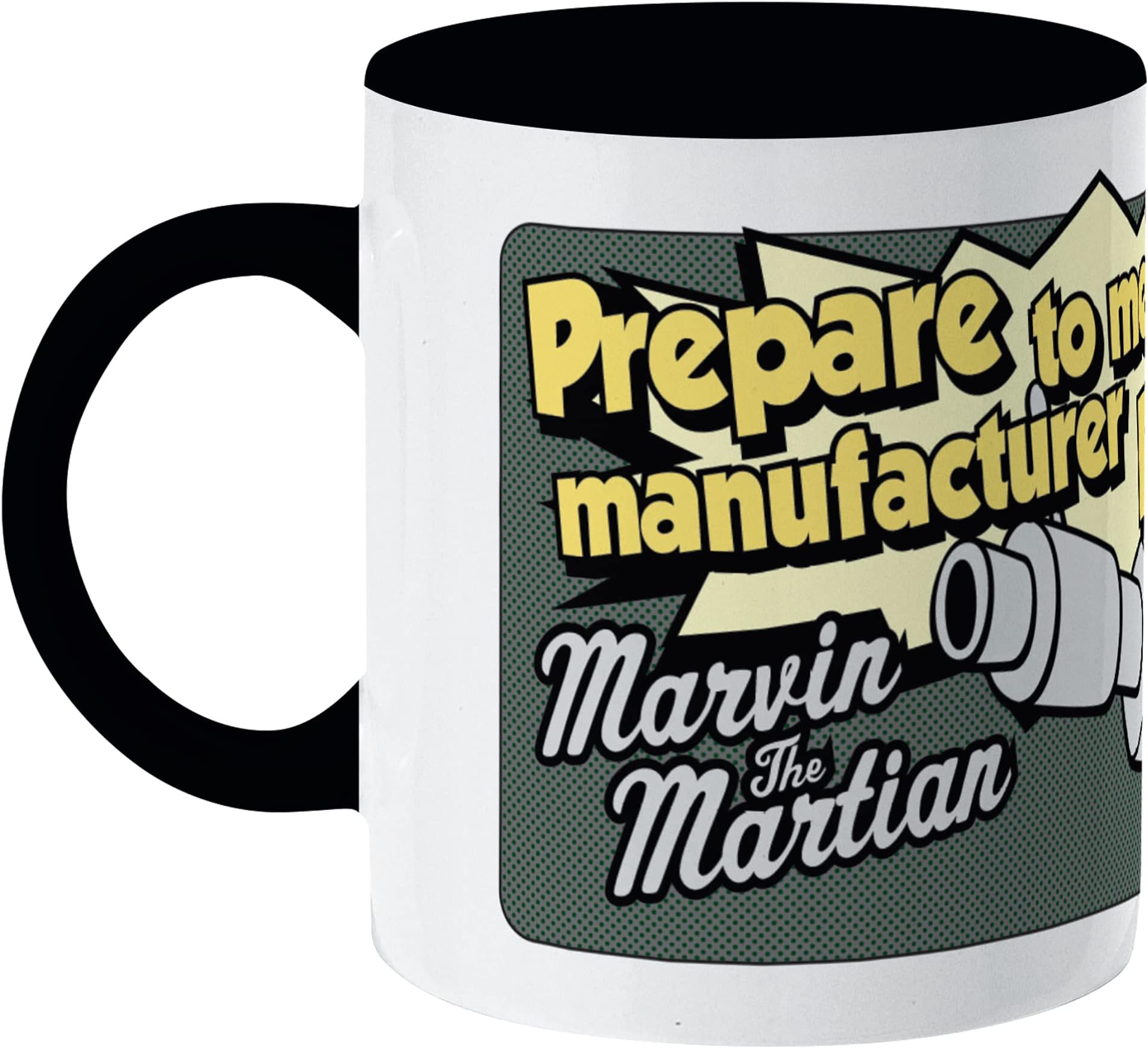 Marvin The Martian Mug Gift Boxed Looney Tunes Officially Licensed