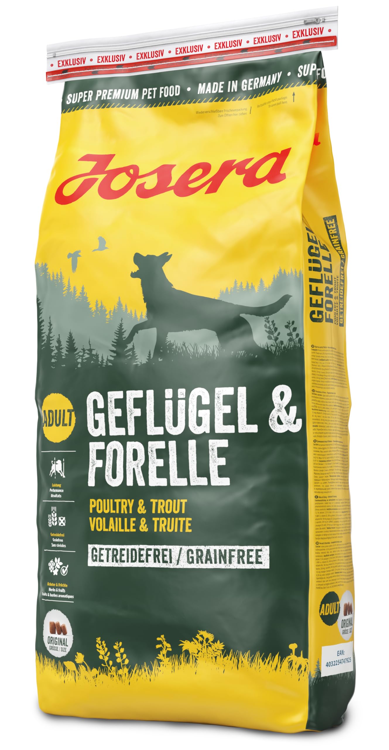 See full amazon price history chart for Josera Poultry & Trout(12.5kg) Grain Free Super Premium Dog Food for Adults Josera Poultry & Trout(12.5kg) Grain Free Super Premium Dog Food for Adults (B0D3X6JN1S) Amazon Price History, Amazon Price Tracker