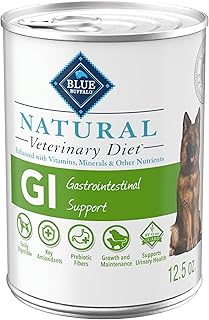 Natural Veterinary Diet Gastrointestinal Support Wet Dog Food, Veterinarian Prescription Required, Chicken, 12.5-oz. Cans (12 Count)