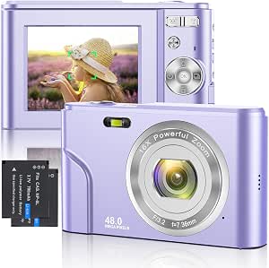 Mini 48MP CMOS Digital kamera für Kinder 2.7K Video aufnahme 2.4inch IPS HD Bild Mini 48MP CMOS Digital kamera für Kinder 2.7K Video aufnahme 2.4inch IPS HD Bild