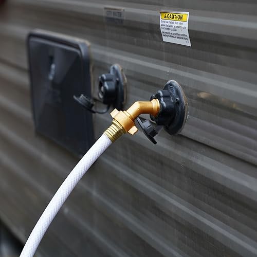 Miniatura 4 de Uenede 2 unids latón 34 "GHT roscado 45  codo giratorio manguera de jardín conector macho a hembra adaptador de rosca