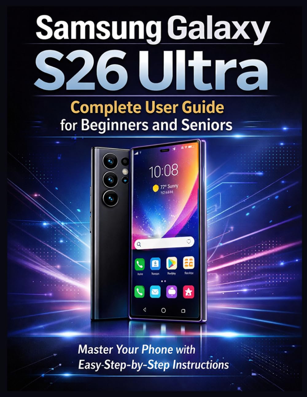 Samsung Galaxy S26 Ultra Complete User Guide for Beginners and Seniors: Master Your Phone with Easy Step-by-Step Instructions