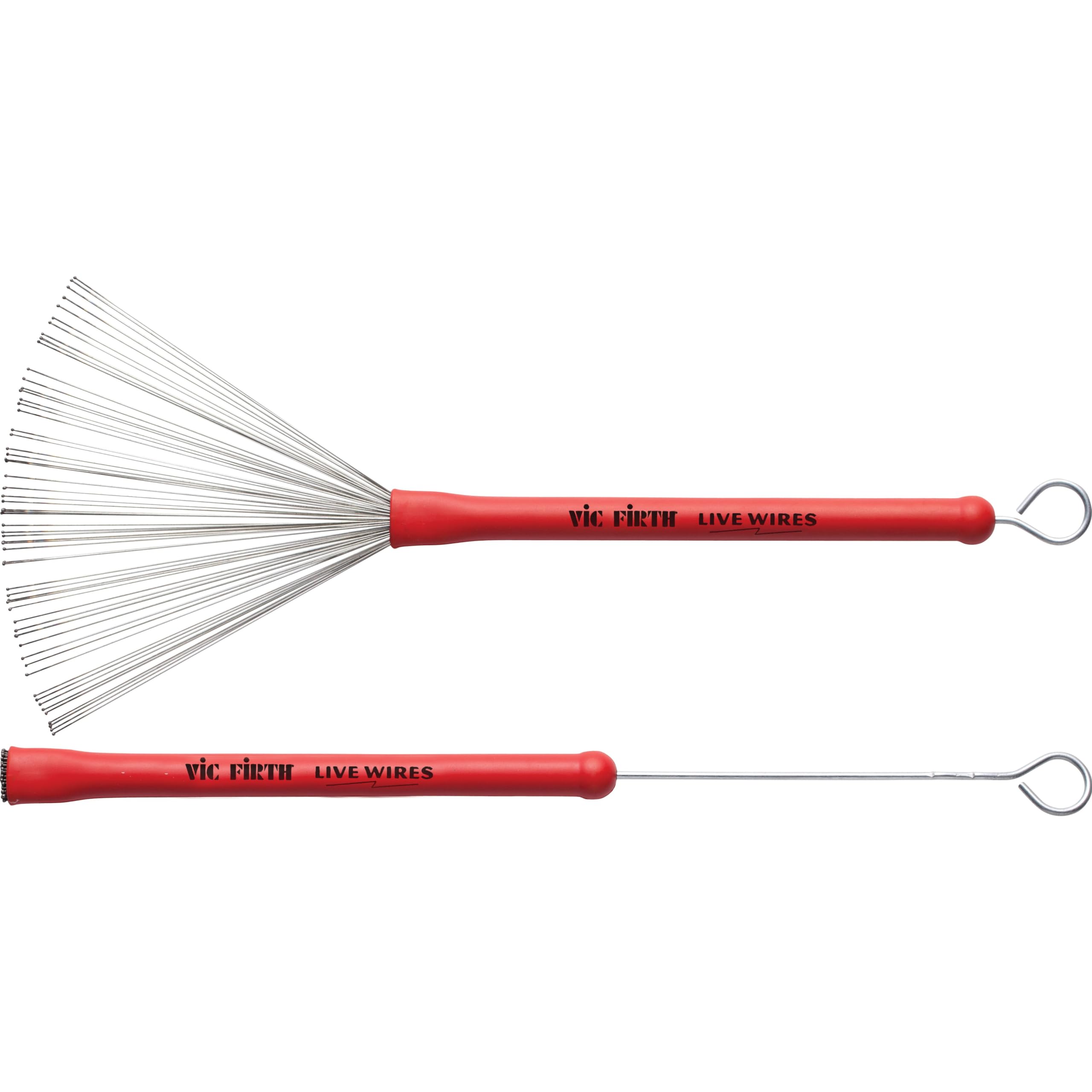 Amazon.co.jp: VIC FIRTH BRUSHES Wire ブラシ ドラムスティック VIC