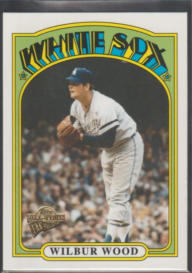 2004 Topps Wilbur Wood White Sox Reprint Baseball Card #67