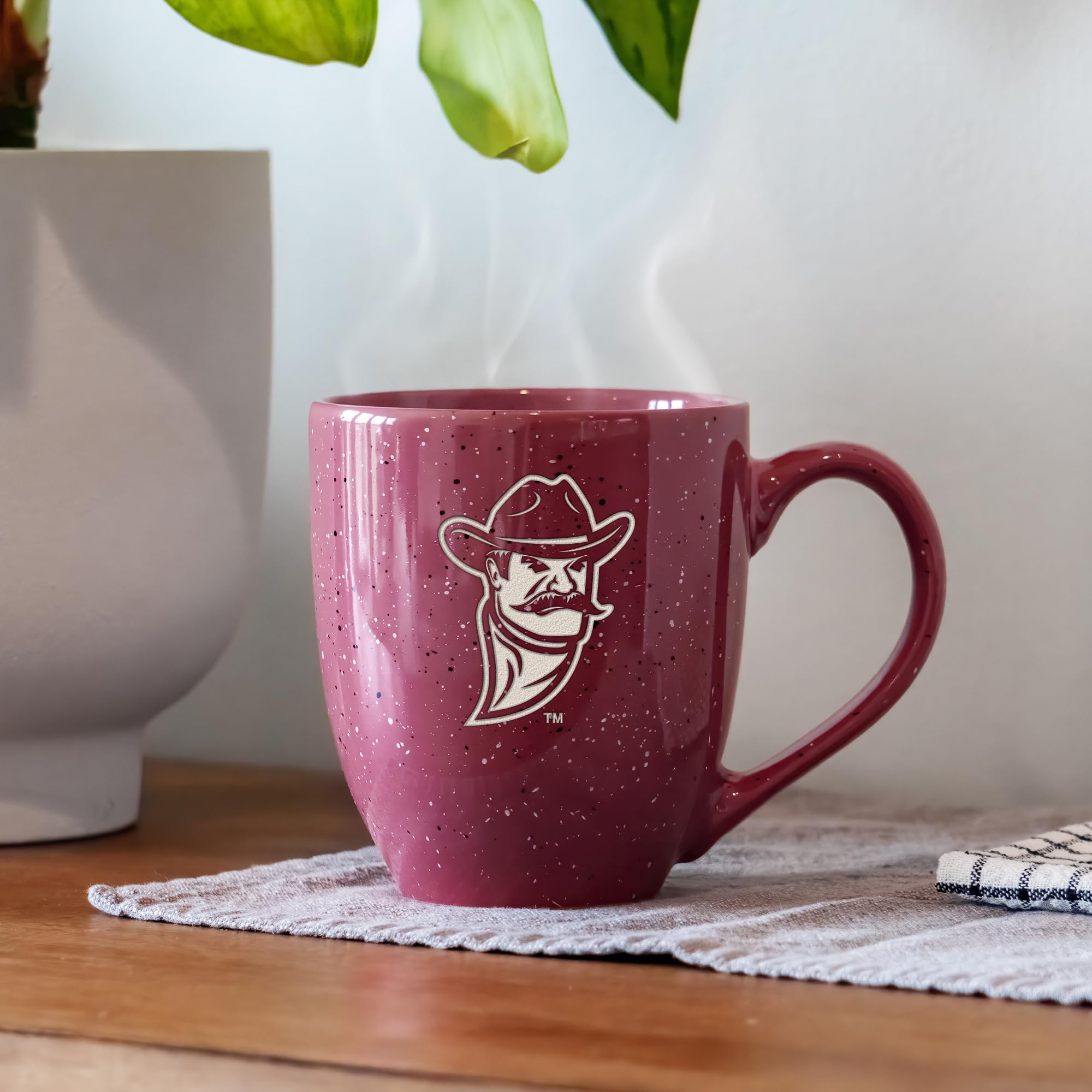 Rico Industries NCAA Nebraska Cornhuskers Primary - Taza de café de cerámica grabada con láser en color del equipo, 473 ml