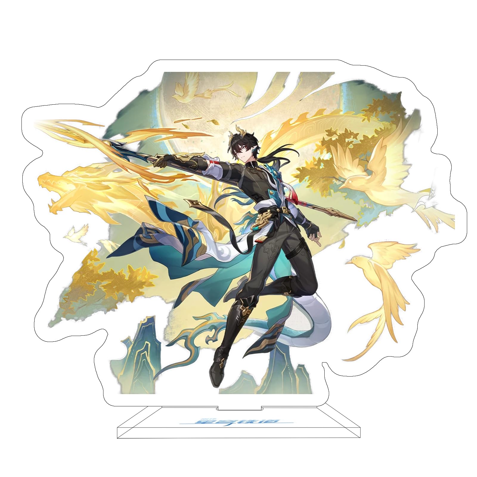 Honkai: Star Rail Acrylic Stand Figure Amphoreus' Saga of Heroes Standee Character Decorations (Dan Heng • Permansor Terrae)