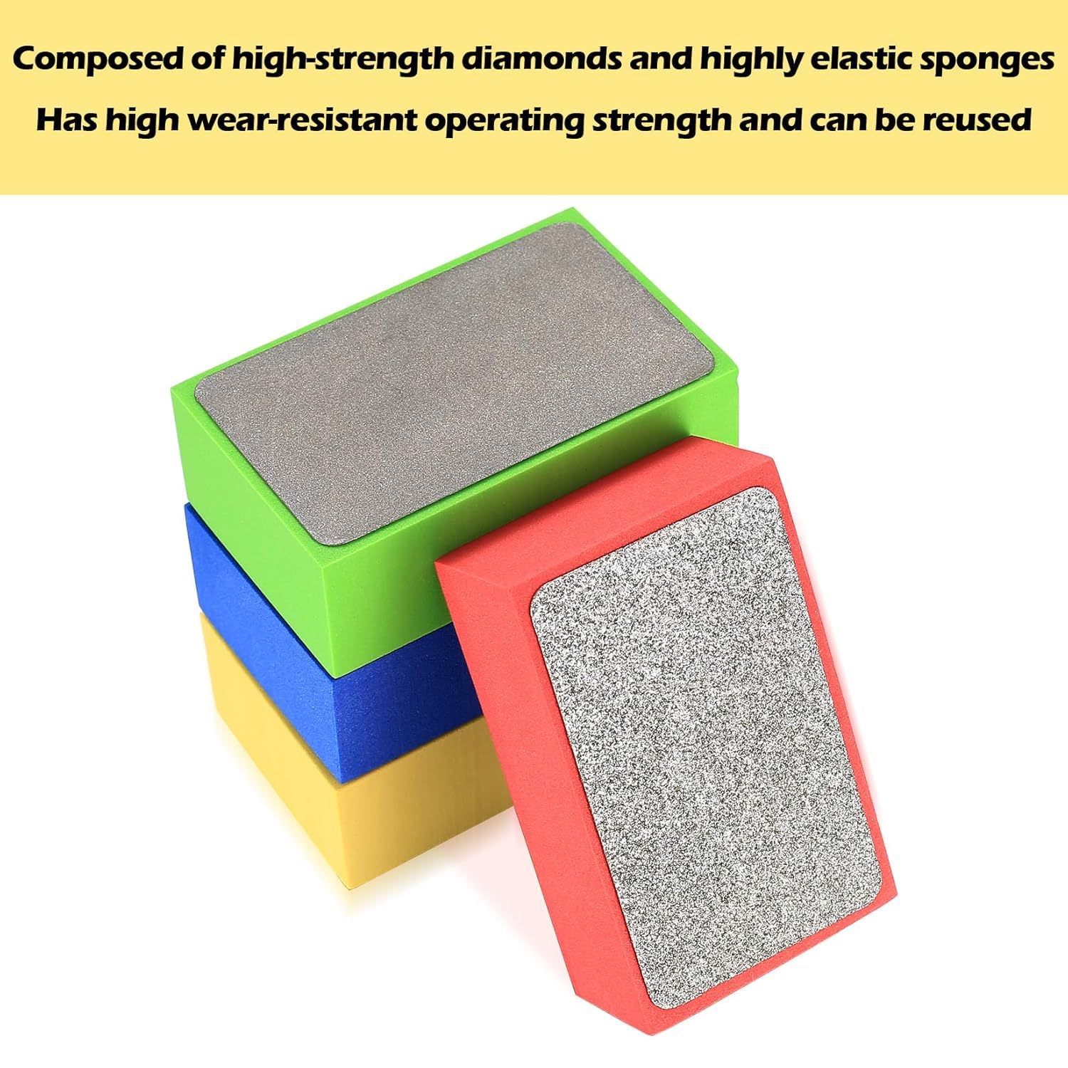4 Pcs Diamond Polishing Pads, Porcelain Polishing Pads, Tile Polishing Pads - Image 4