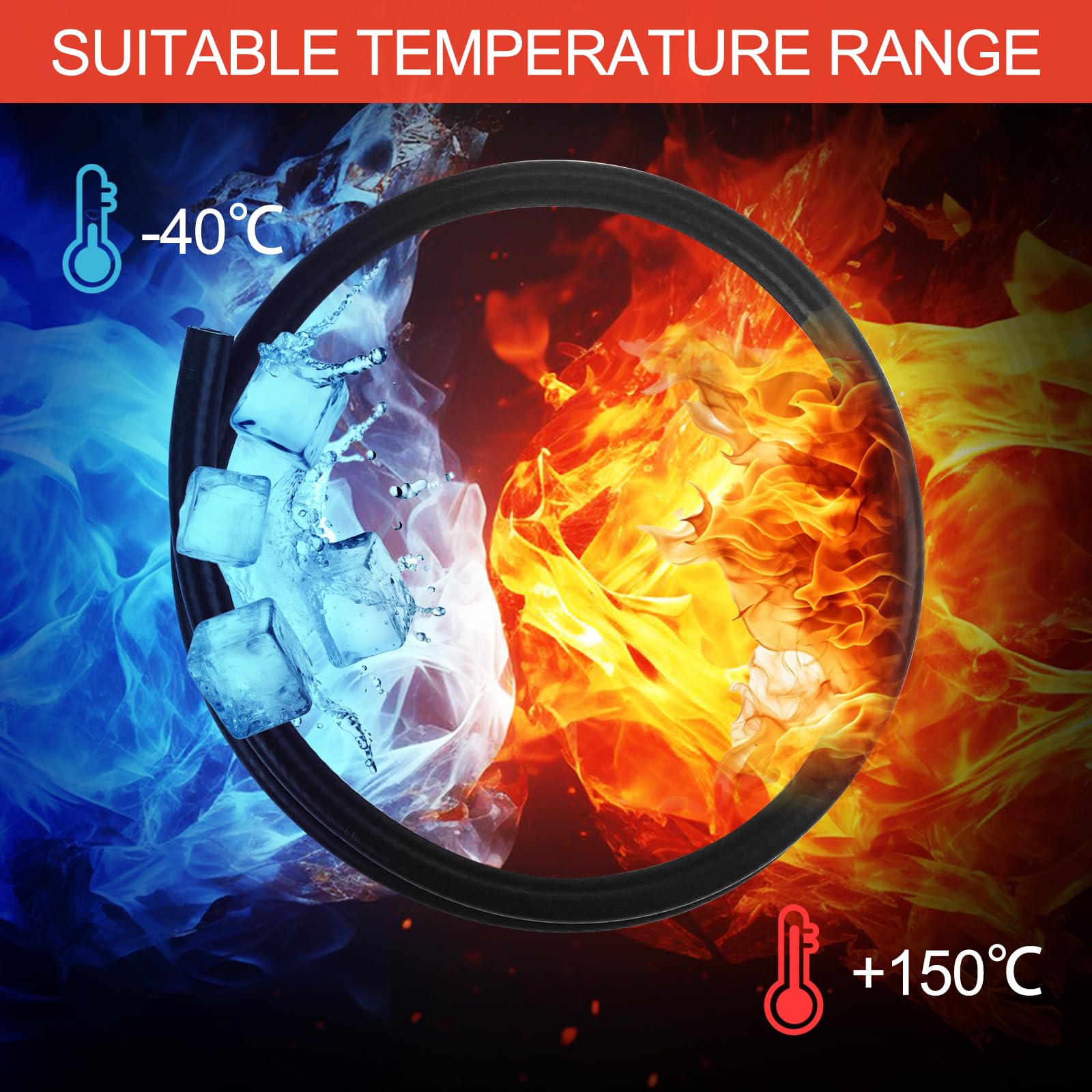 Newpop Tubo Benzina 6mm - 1 Metro Con Fascette, Per Auto, Moto, Trattori E Piccoli Motori - Foto 13