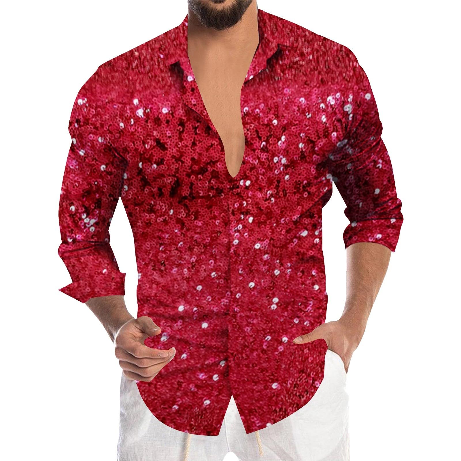 Shirt Men's Carnival Shirts Fit Shirt Carnivals-Must-have