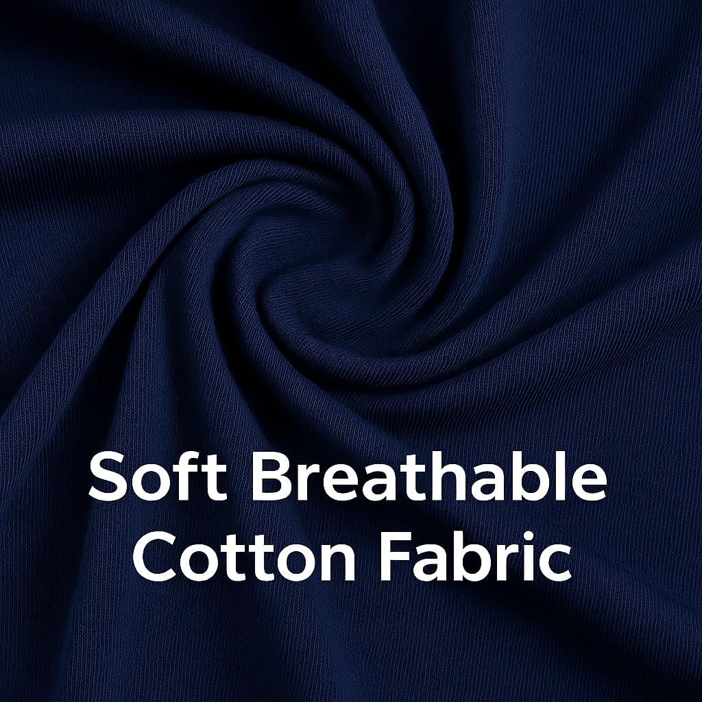 Hanes Men’s Sleep Shorts 2 Pack - Cotton, 7.5" Inseam, Athletic, Pajamas, Soft Loungewear, Pantalones Cortos - Image 3