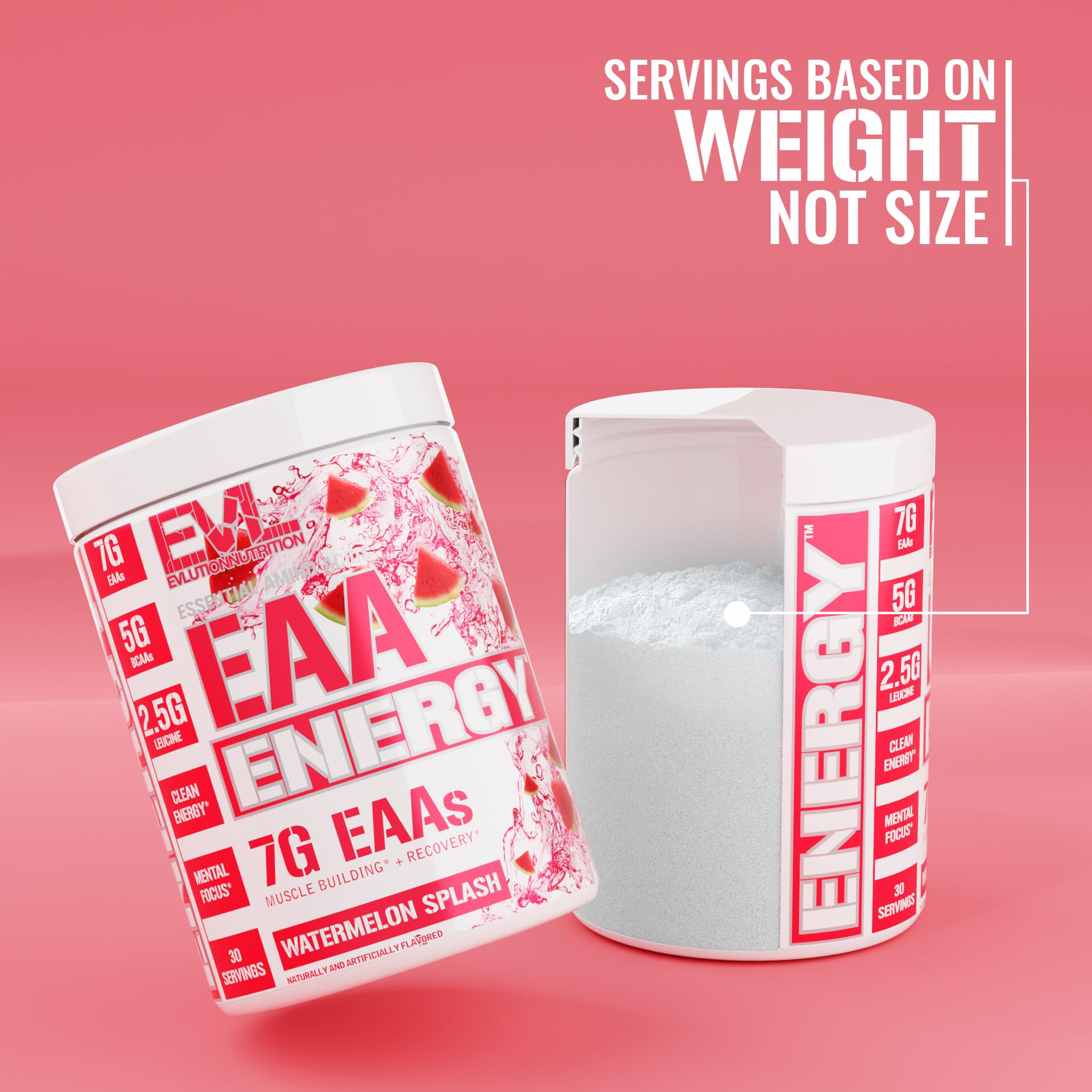 EVL EAA Energy Essential Amino Acids Powder Pre & Post Workout - 30 Serving — Amazon image 3