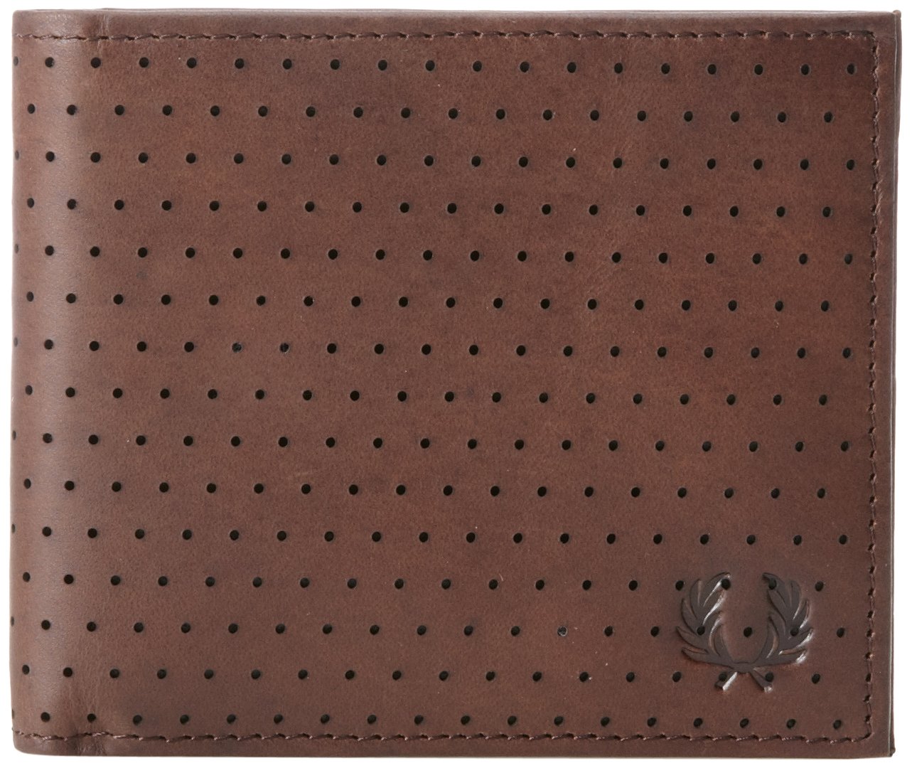 Fred Perry Men's Perforated Billfold Wallet