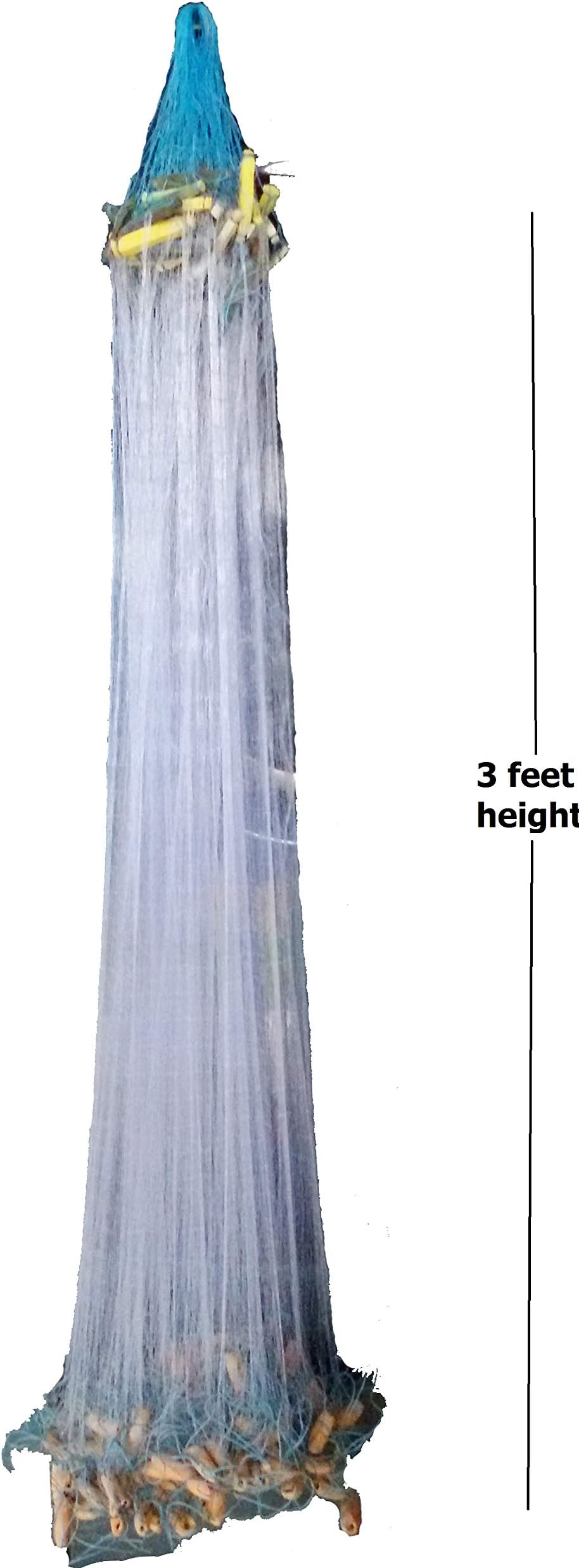 Das Departmental Store, Fasi/Fanshi Jaal/Net, Fish Self Trapper, Fish self stucker for Stable Water only.(40 feet Long)