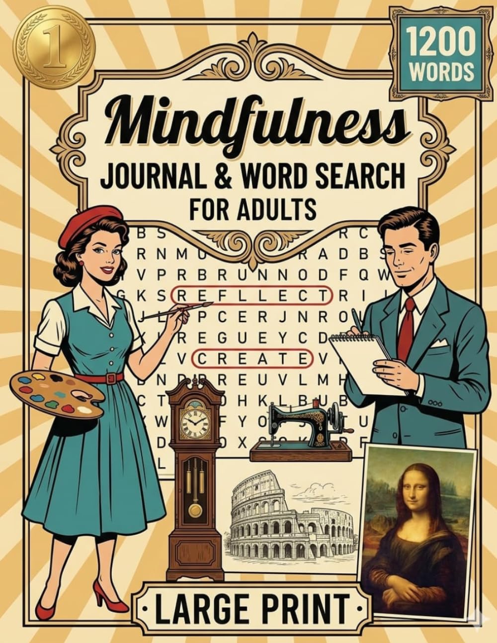 Mindfulness Word Search: In this life, you need calm and peace
