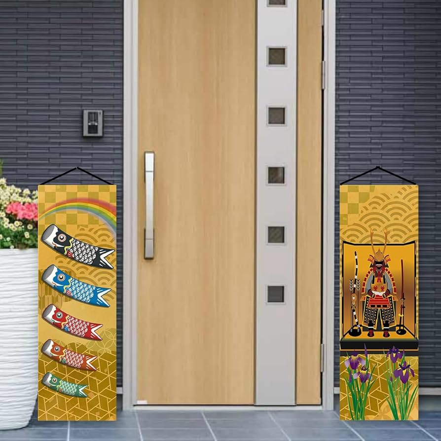 Amazon.co.jp: ネクストデザイン【2本セット】こいのぼり 五月人形